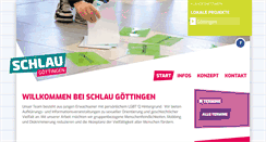 Desktop Screenshot of goettingen.schlau-nds.de